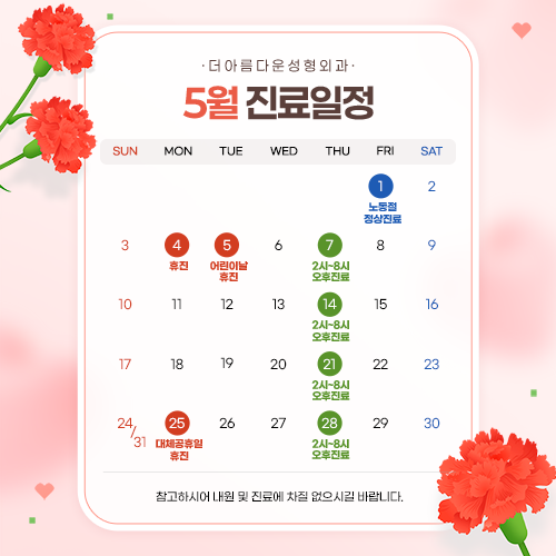 진료일정
